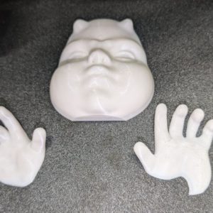 3D Printed Demon Baby Halloween Costume Accessory Kit – Perfect for Spooky Fun! - Image 3